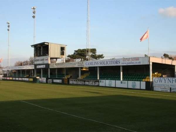 The Educate Group Stadium (Y Rhyl / Rhyl, Denbighshire)